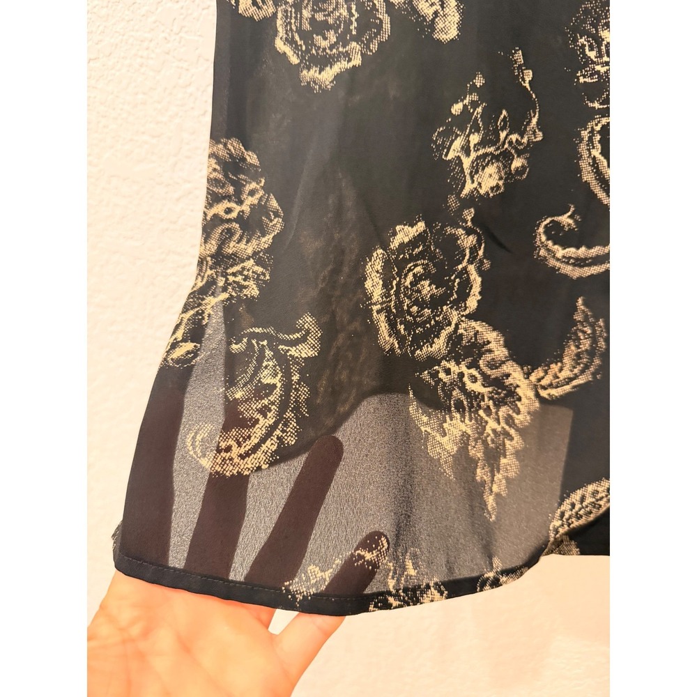 Jones New York Country Vintage 2 Piece Floral Wrap Skirt Set 16 Cottagecore 90's - Picture 5 of 11